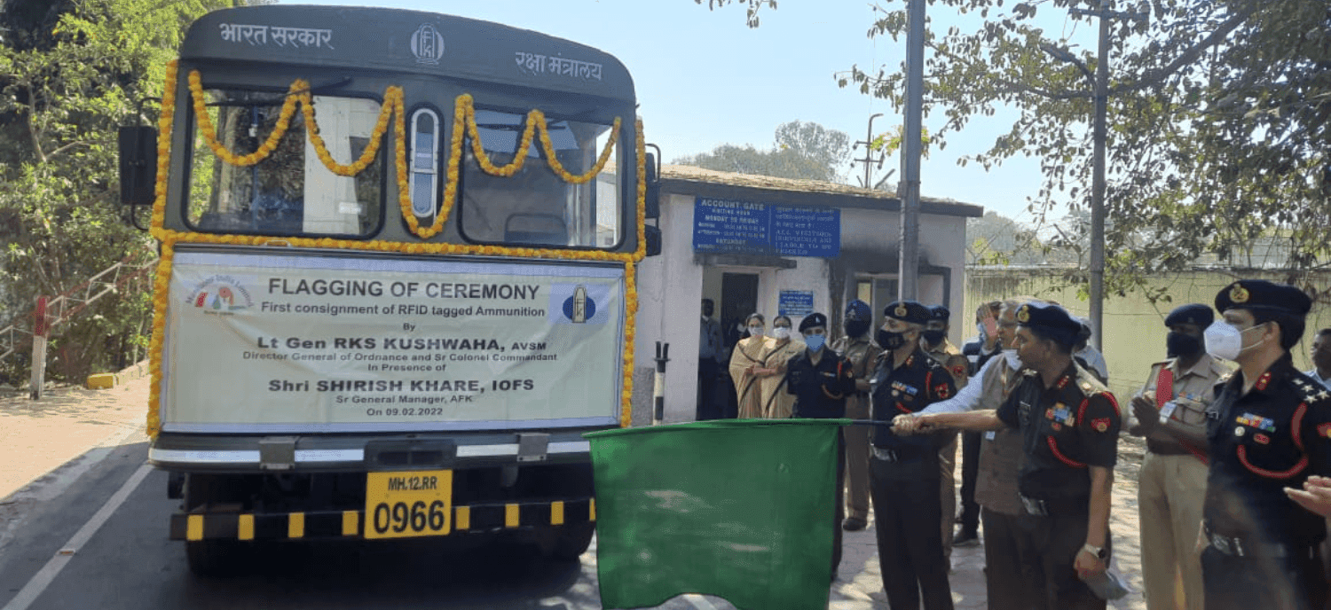 RFID for ammunition traceability